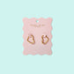 Huggie Earrings - Gold-Plated Hearts
