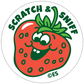 Strawberry Scratch & Sniff Stickers