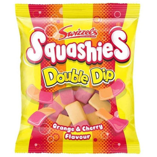 Squashies UK Double Dip Orange/Cherry