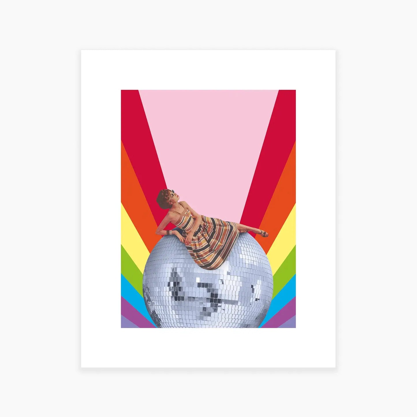 Disco Lounging Art Print