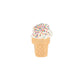 Mini Sprinkle Ice Cream Hair Claw Clip