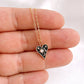 Deep Space Gold-Plated Pendant Necklace