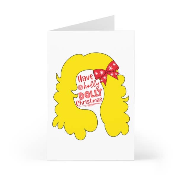 Have a Holly Dolly Christmas Card