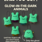 Glow-in-the-Dark Ghost Plush Keychain Blind Box