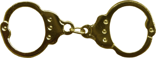 Enamel Pin - Handcuffs - They Swing!
