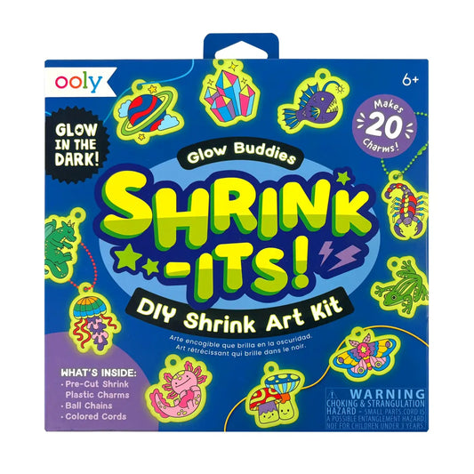 Shrink-Its!: D.I.Y. Shrink Art Kit - Glow Buddies