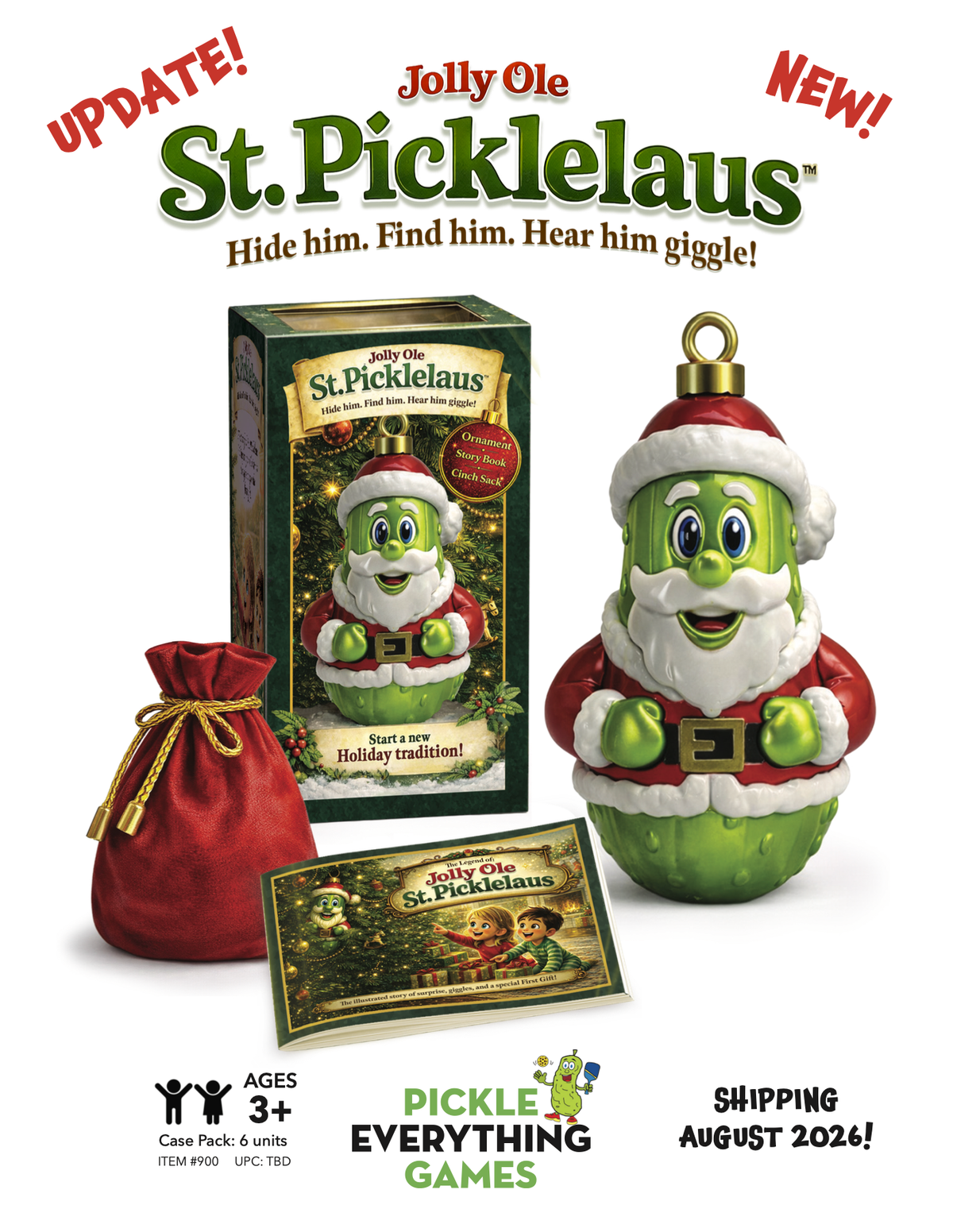 St. Picklelaus Ornament
