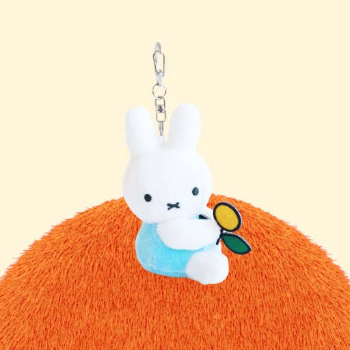 Miffy & Friends with Flower Plush Bag Charm