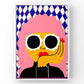 Bubblegum Lady Art Print