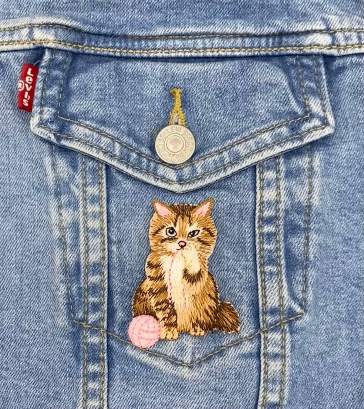 Brown Cat Patch