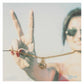 Peace Sign Charm Anklet