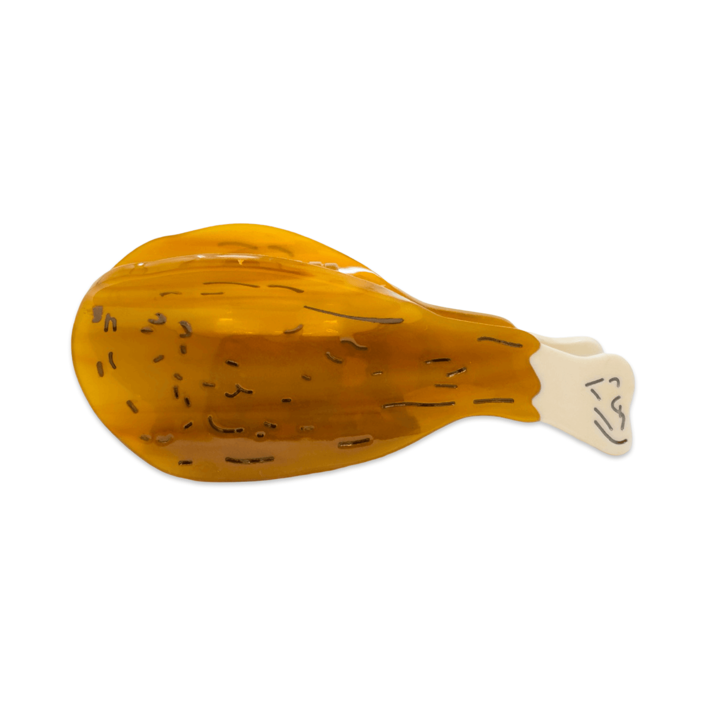 Large Drumstick Hair Claw Clip