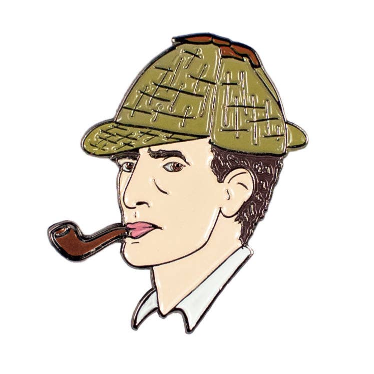 Holmes & Magnifying Glass Pins