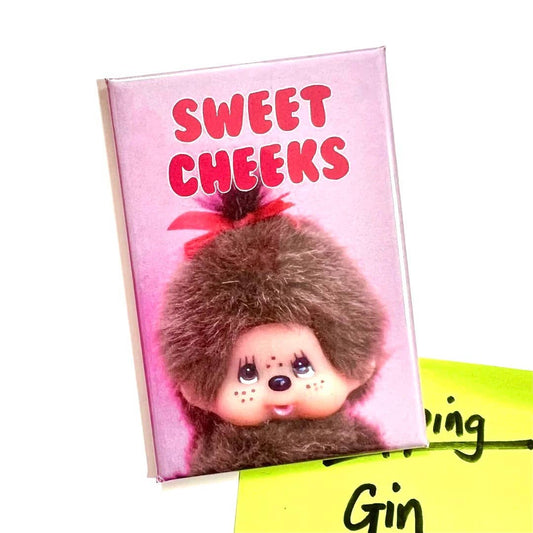 Cute Sweet Monkey Inspired Fridge Magnet