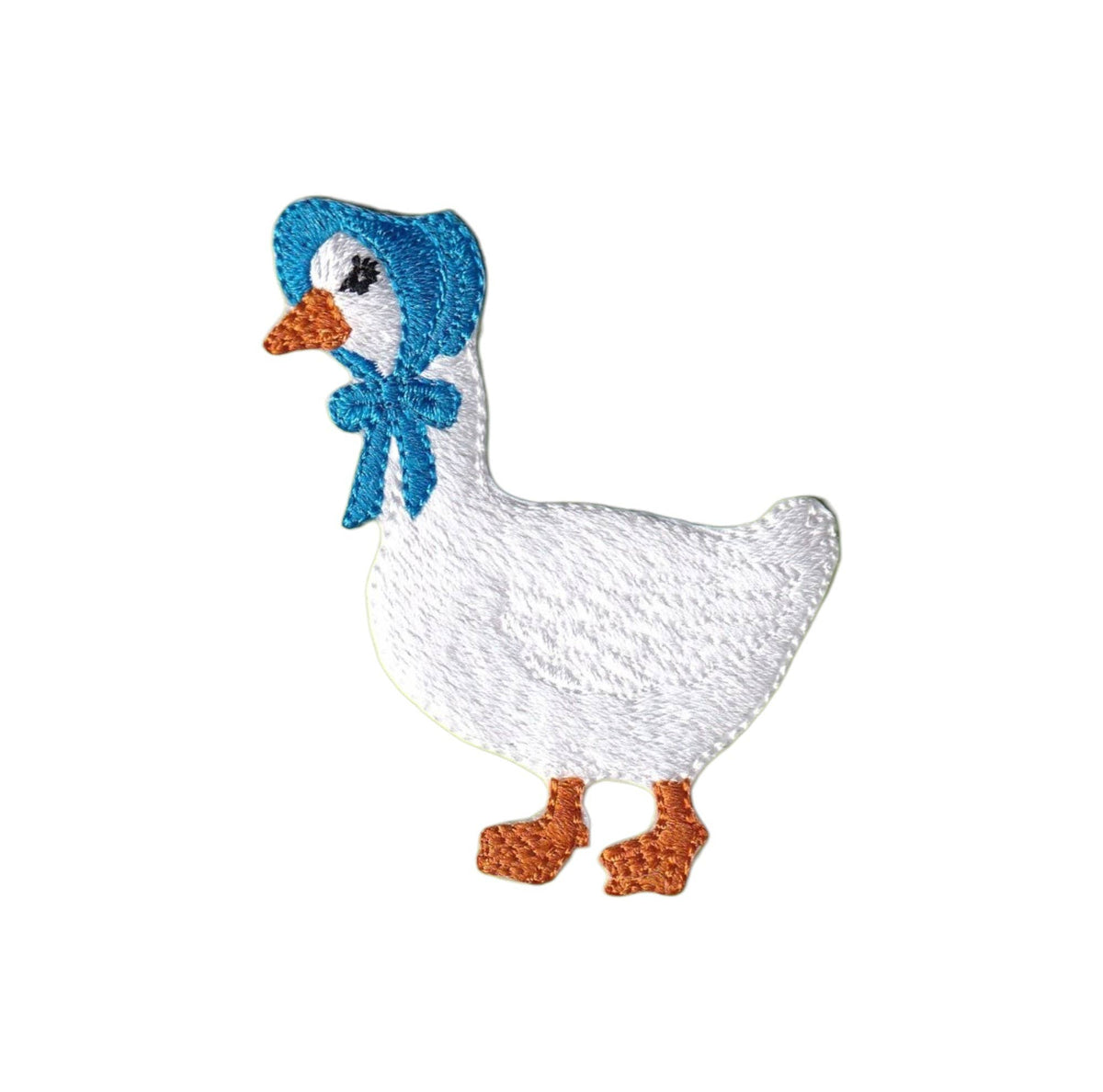 Goose with Blue Bonnet Patch