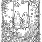 Comfy Goth Coloring Book For Adults