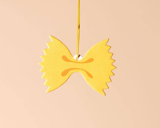 Farfalle Bowtie Pasta Air Freshener - Lemon Scent