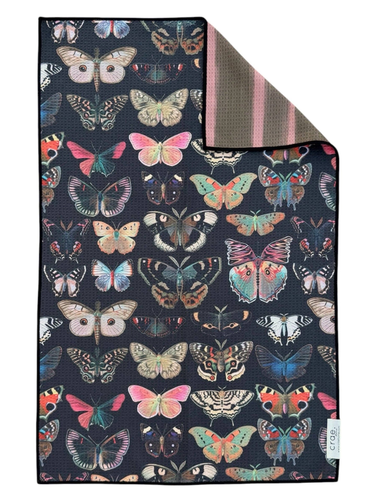 Velvet Wings Reversible Hand Towel