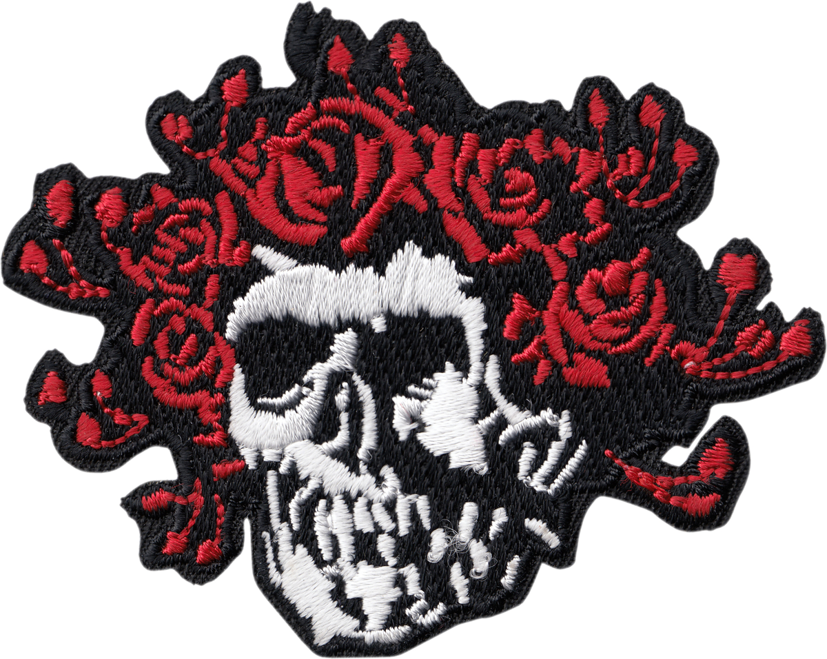 Skull & Roses Patch