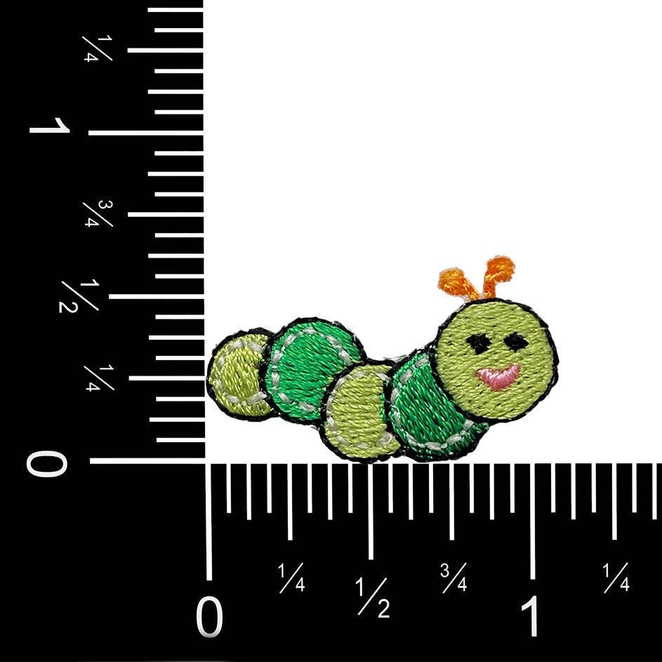 Green Caterpillar Patch