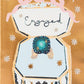 Vintage Engagement Card