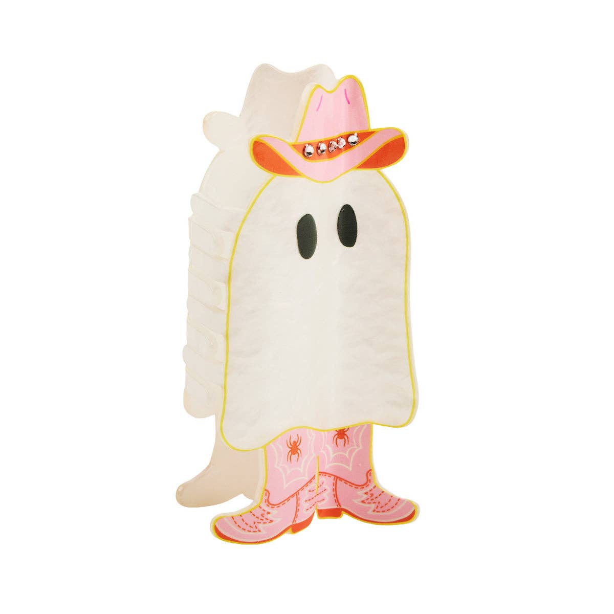 Cow-Ghoul Ghost Hair Claw Clip