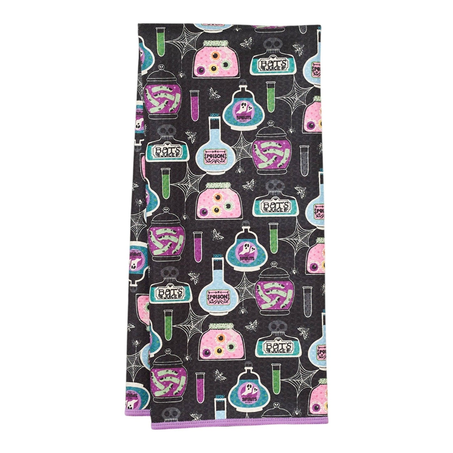 Halloween Jars Anywhere Towel Reversible