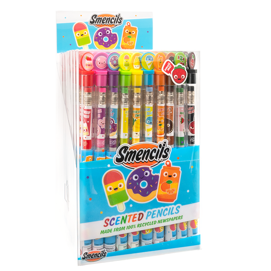 Smencils - Scented Pencils Made from Recycled Newspapers