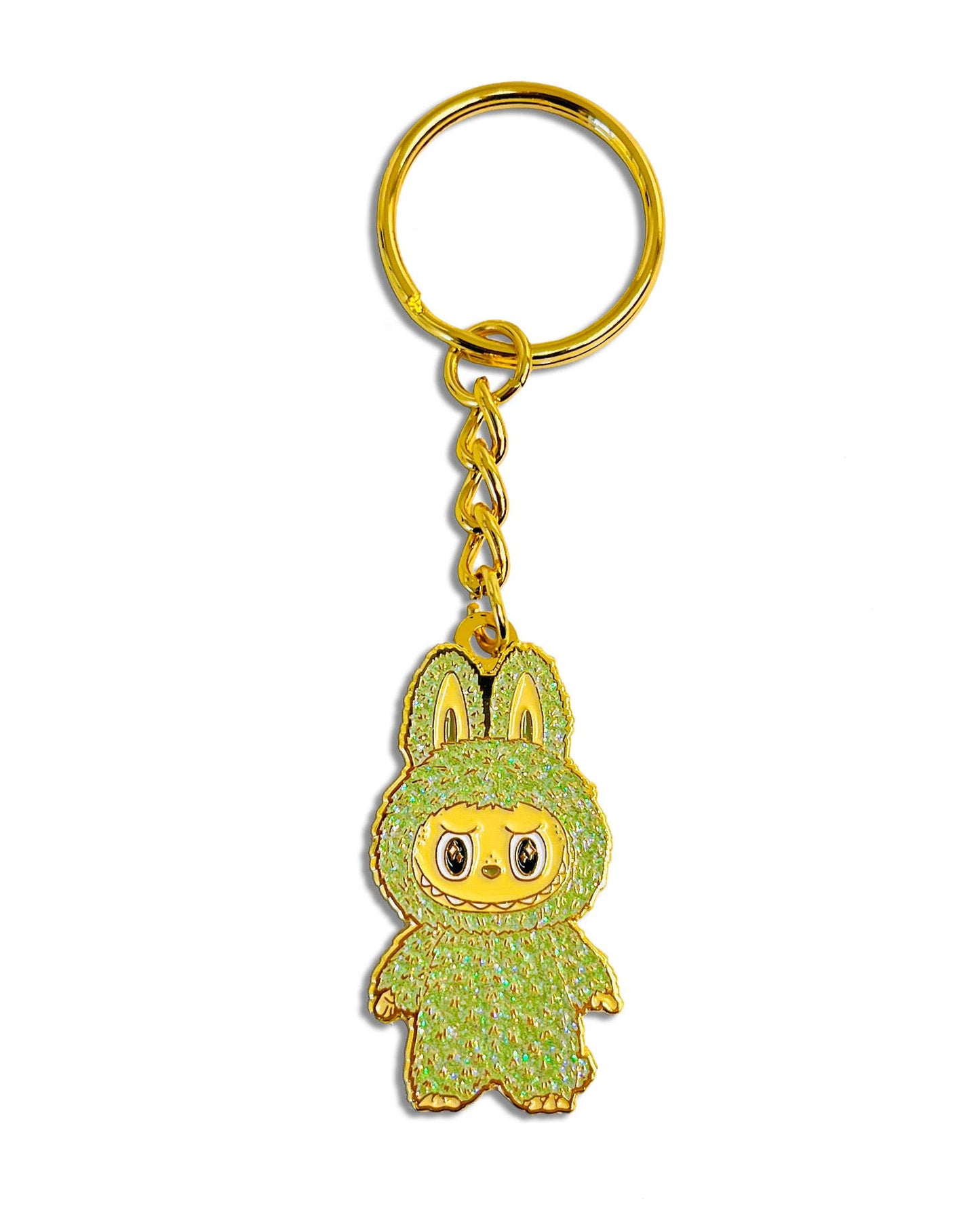 Monster Green Grape Keychain