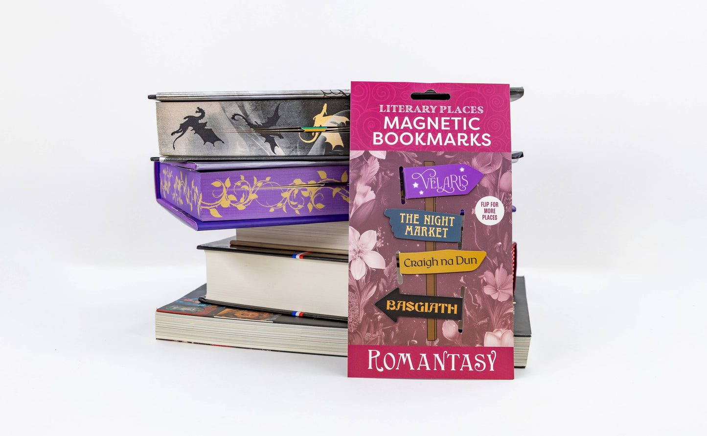 Romantasy Magnetic Bookmark Set