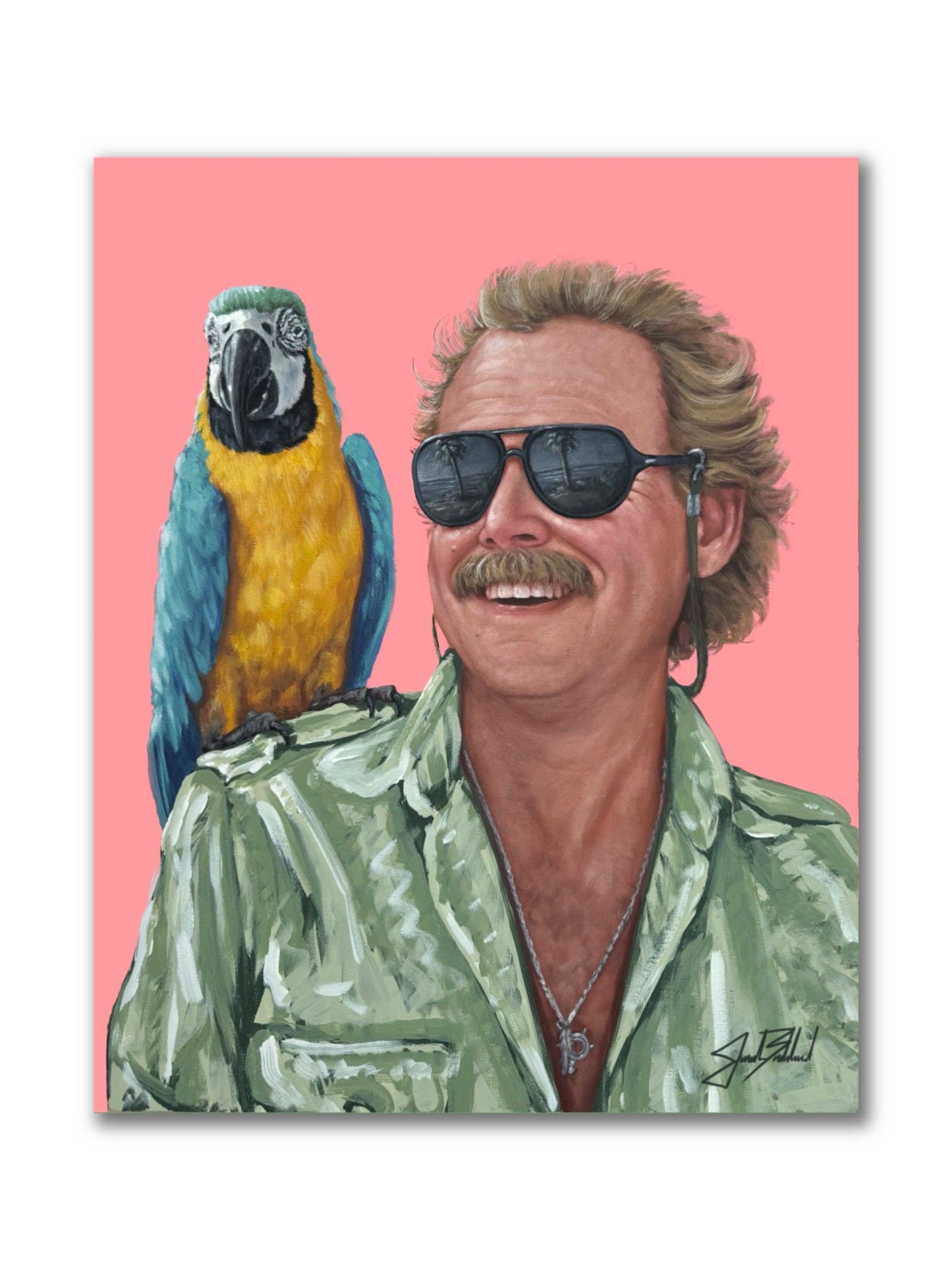 Jimmy Buffet Paper Print 11x14