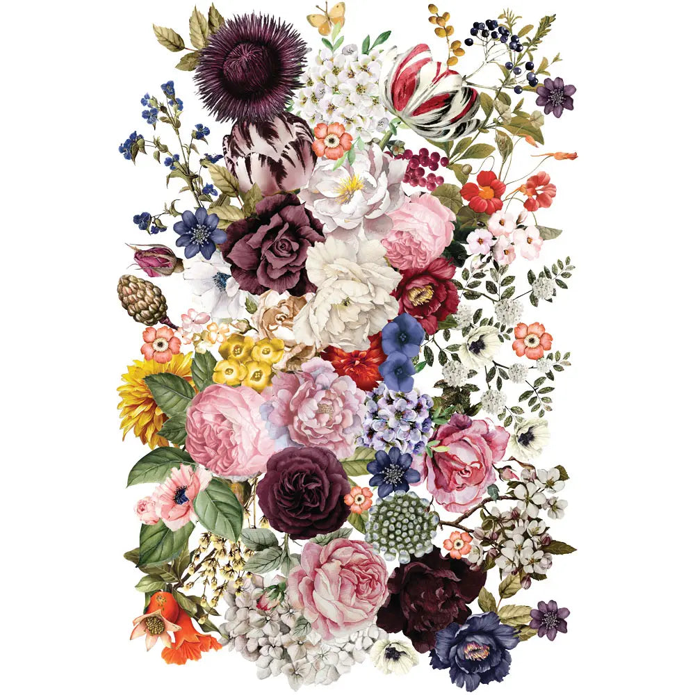 Redesign Transfers Wondrous Floral 22"x34"