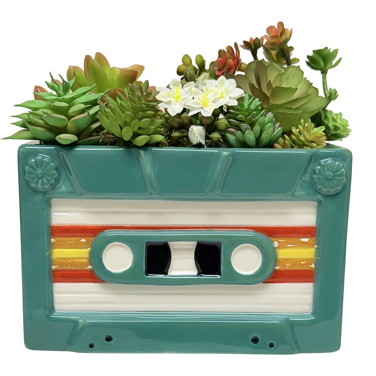 Retro Cassette Tape Planter
