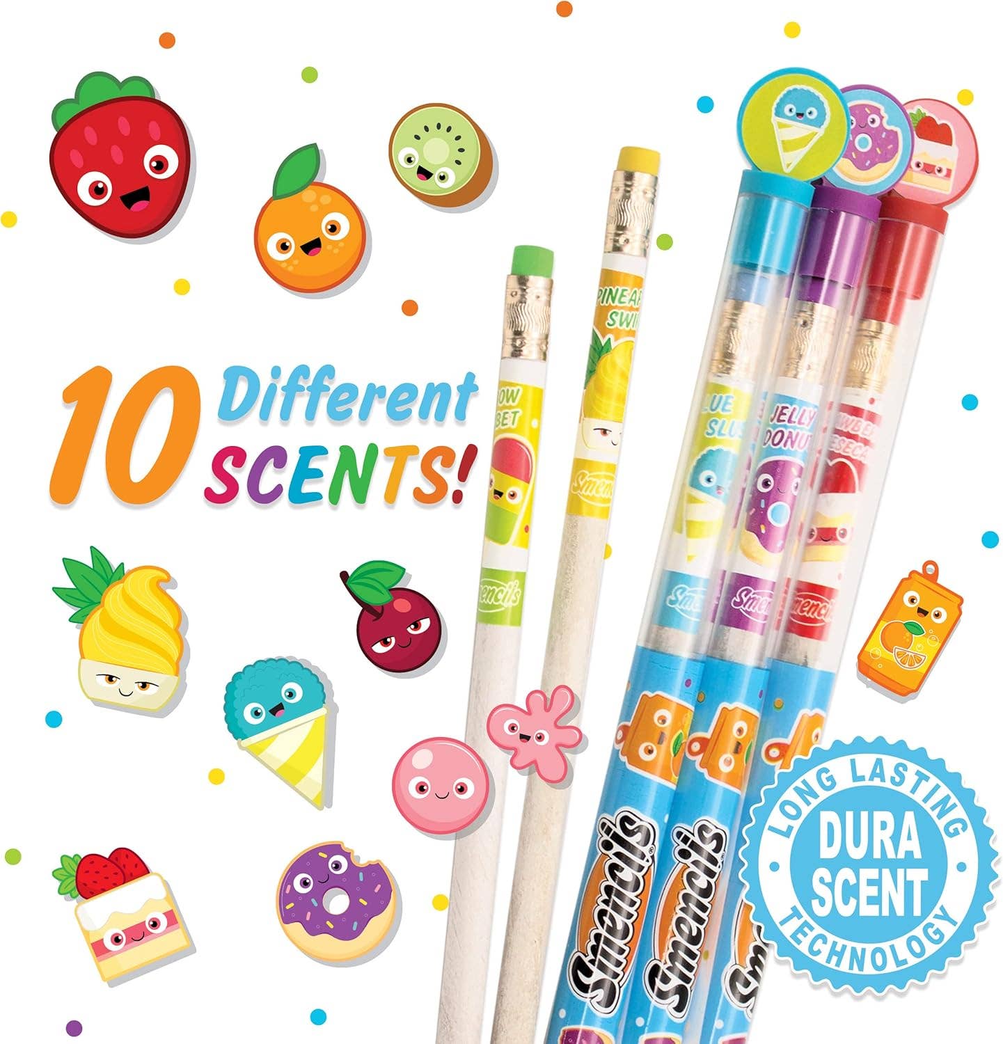 Smencils - Scented Pencils Made from Recycled Newspapers