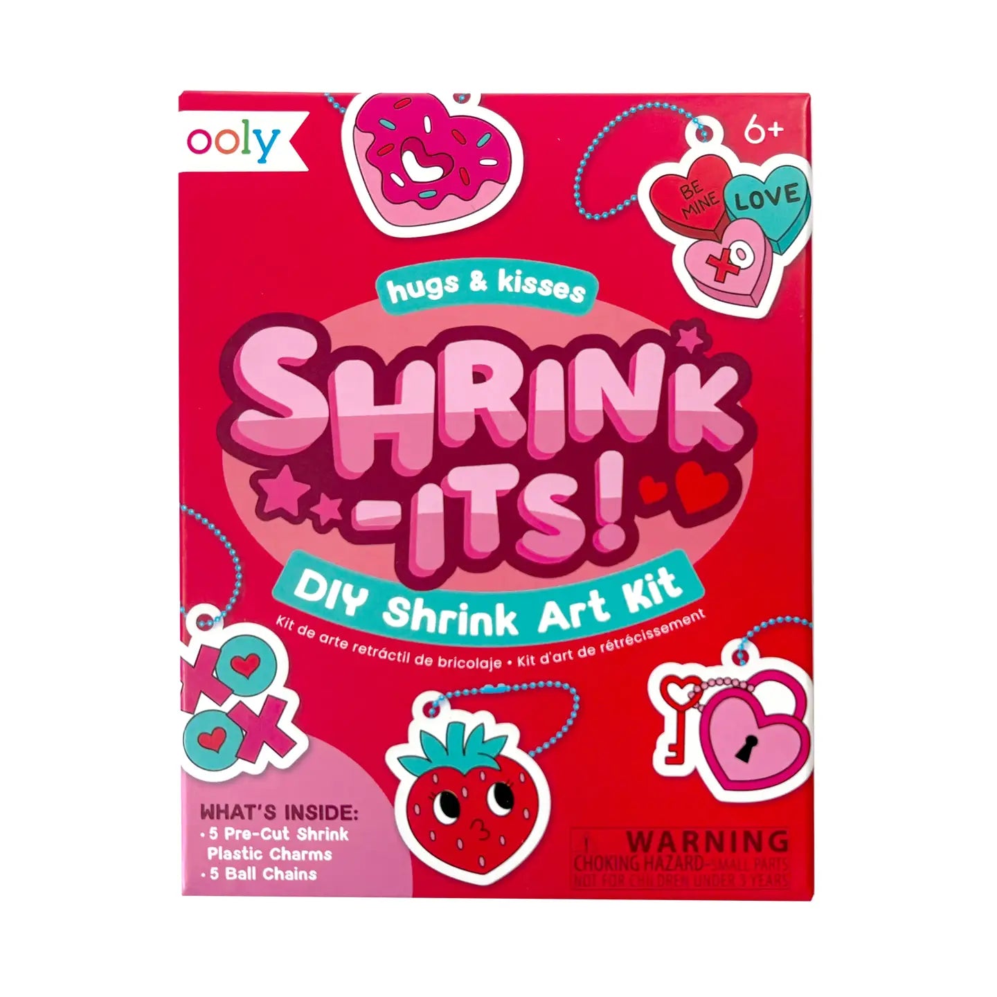 Mini Shrink-Its!: D.I.Y. Shrink Art Kit - Hugs & Kisses