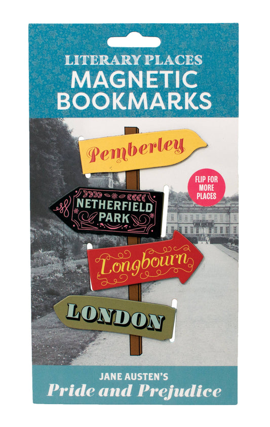 Jane Austen Pride and Prejudice Magnetic Bookmark Set