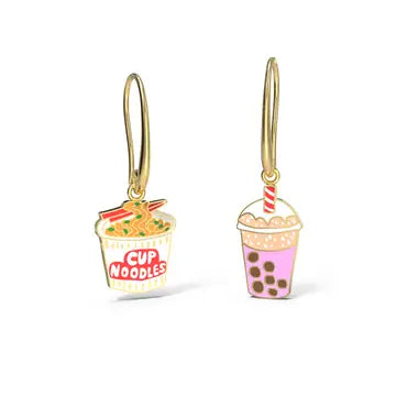 Mismatched Drop Earrings from Yellow Owl