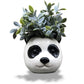 Hand-Painted Panda Vase Wall Hanger