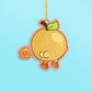 Orange Toot Air Freshener