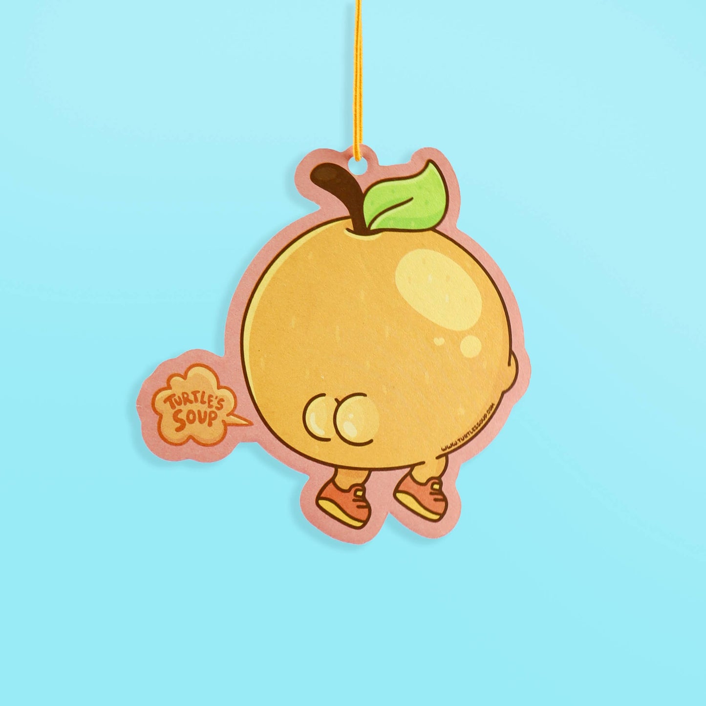 Orange Toot Air Freshener