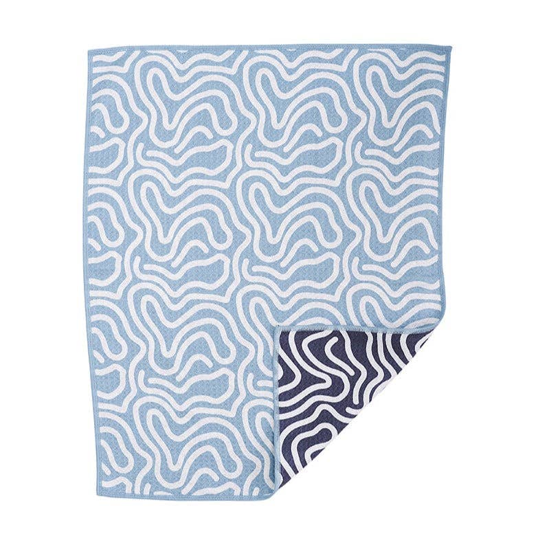 Curly Cue Towel in Pink