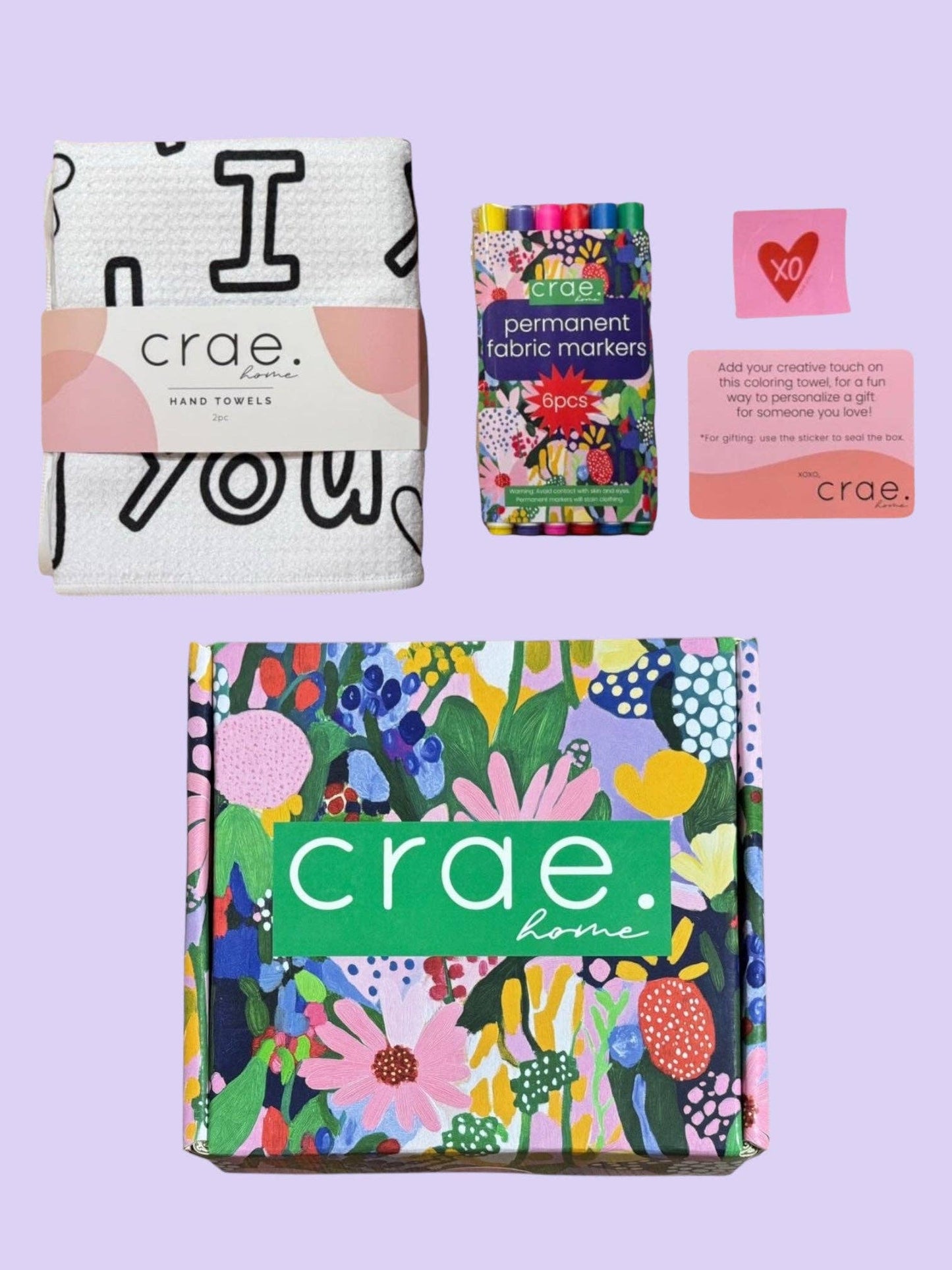 Mother's Day Coloring Gift Box: I'm Lucky To Love You