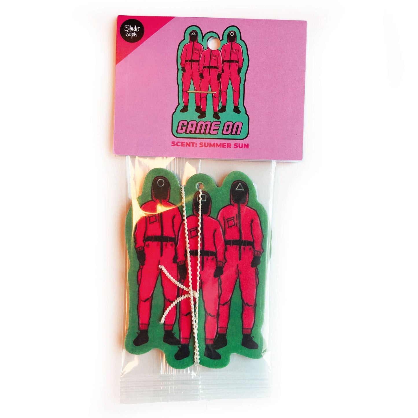 Squid Game Guards Air Freshener