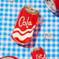 Large Cola Can Hair Claw Clip