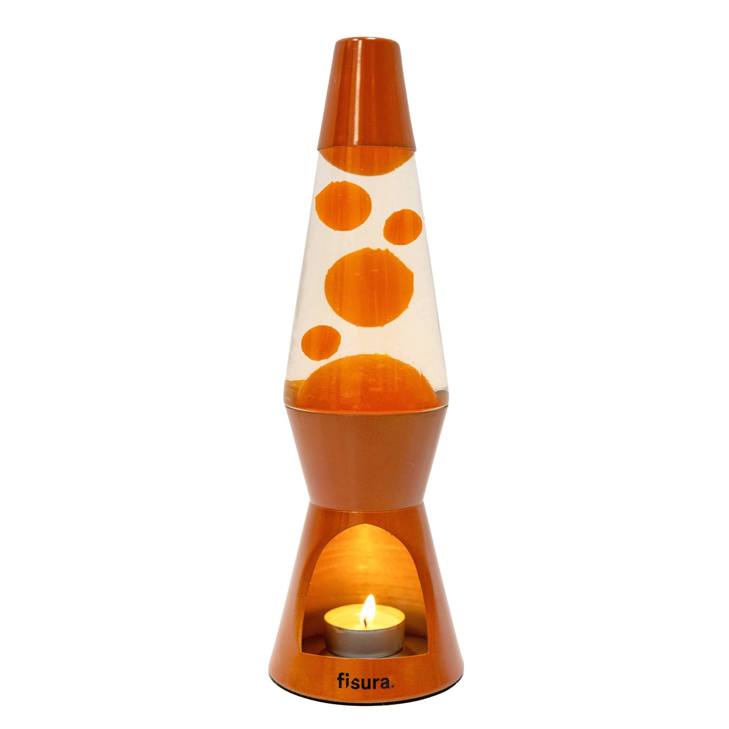 Terracotta Lava Candle Lamp