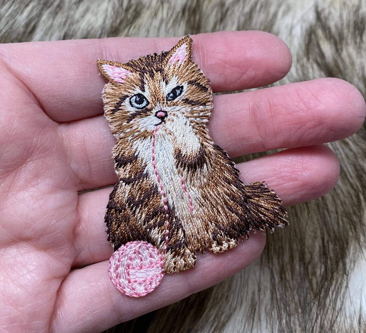 Brown Cat Patch