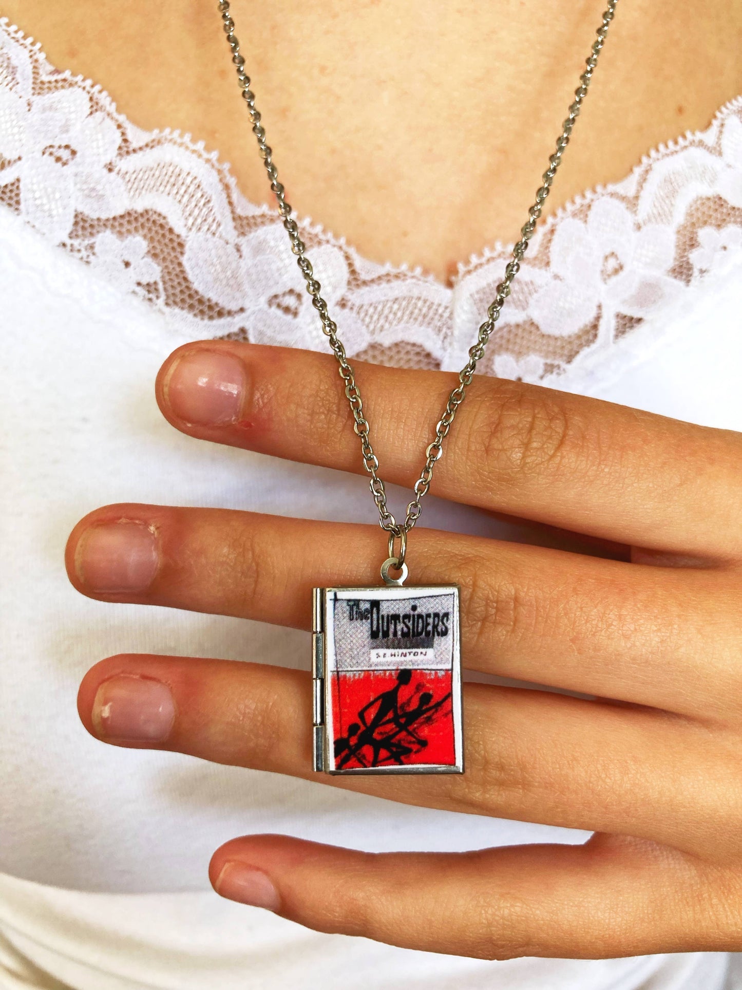 The Outsiders Book Locket