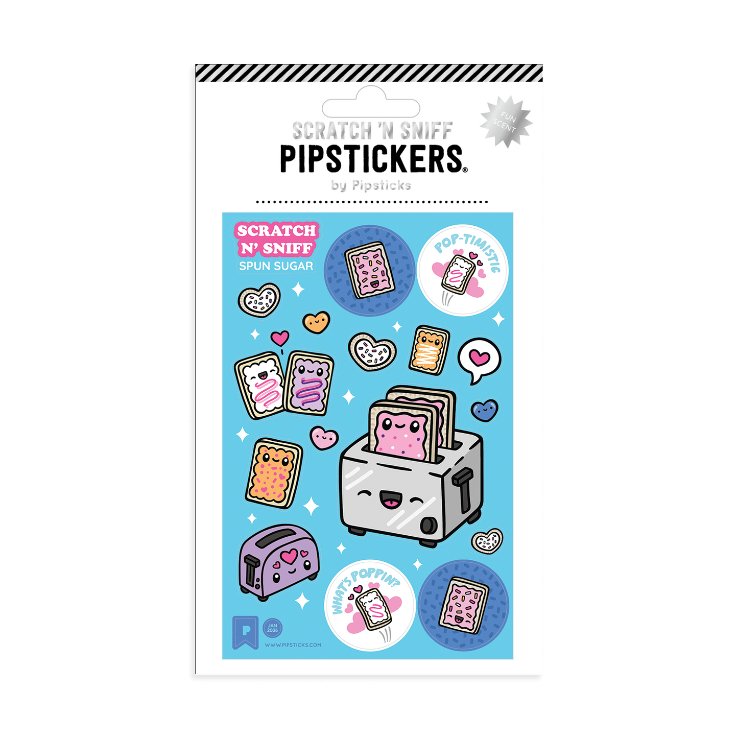 What's Poppin Scratch N Sniff Stickers