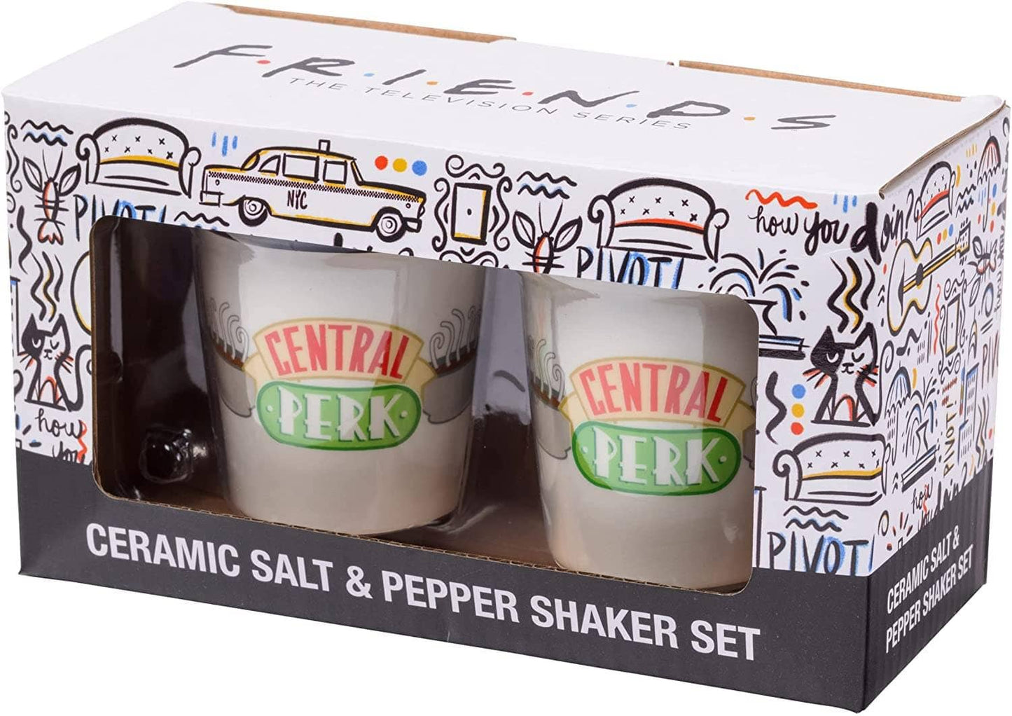 Friends Central Perk Salt and Pepper Shaker Set