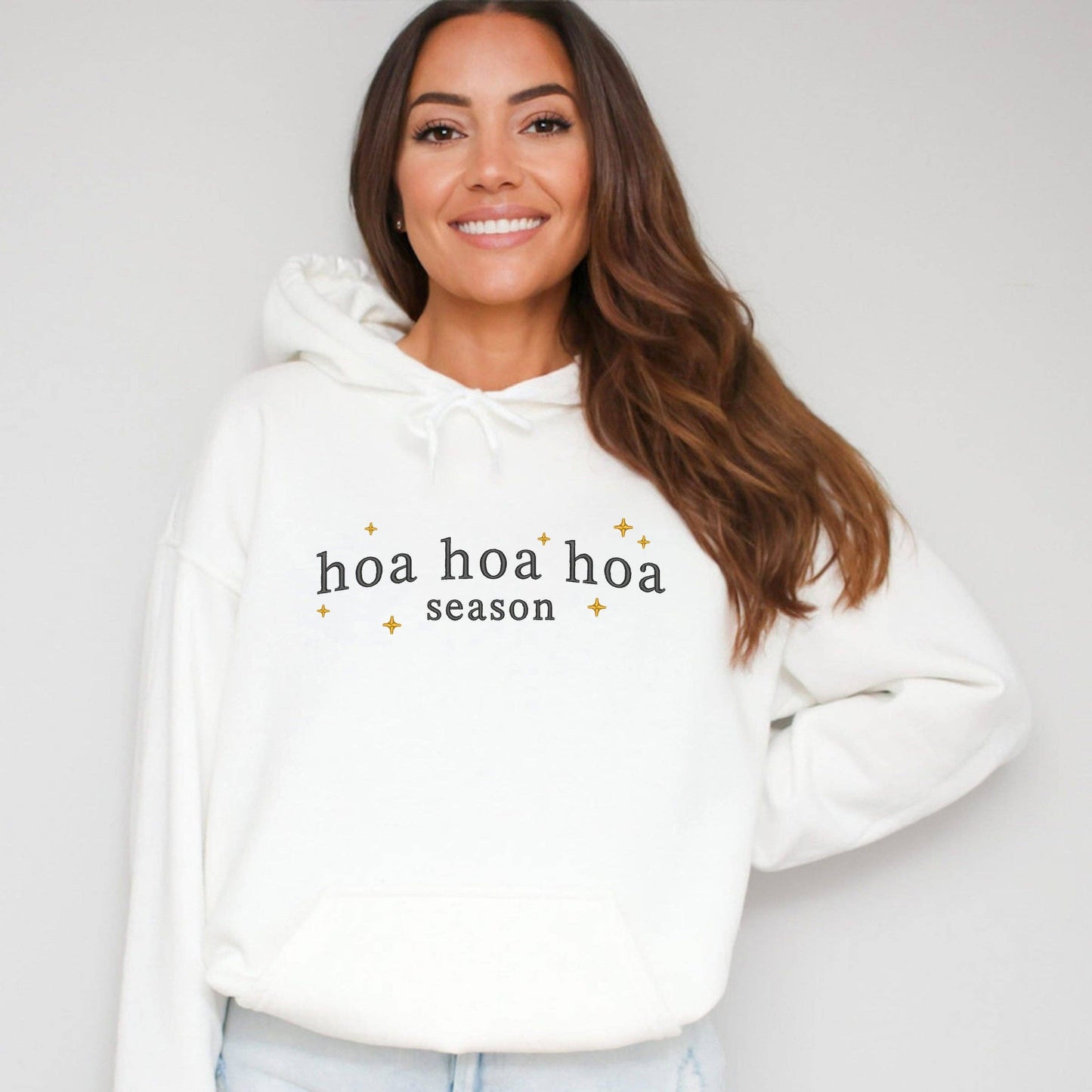 Embroidered Hoa Hoa Hoa Season 2XL